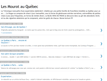 Tablet Screenshot of lesmourotauquebec.blogspot.com