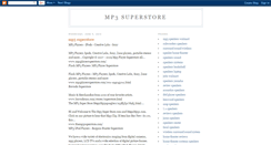 Desktop Screenshot of 78mp3superstore.blogspot.com