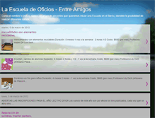 Tablet Screenshot of laescueladeoficios.blogspot.com