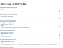 Tablet Screenshot of dangeroustrailersviedos.blogspot.com