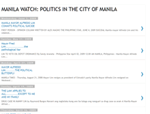 Tablet Screenshot of manilawatch.blogspot.com