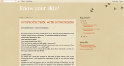 Desktop Screenshot of cherishmyskin.blogspot.com