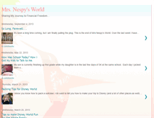 Tablet Screenshot of mrsnespysworld.blogspot.com