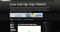 Desktop Screenshot of loveandhiphopatl.blogspot.com