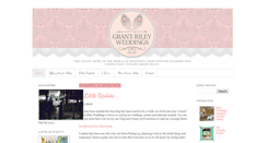 Desktop Screenshot of grantrileyweddings.blogspot.com