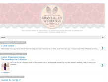 Tablet Screenshot of grantrileyweddings.blogspot.com