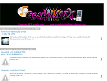 Tablet Screenshot of gospelmixdownloads.blogspot.com