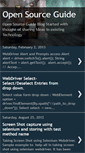 Mobile Screenshot of opensource-guide.blogspot.com