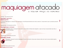 Tablet Screenshot of maquiagemnoatacado.blogspot.com