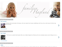 Tablet Screenshot of familjenhaglund.blogspot.com