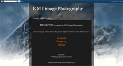 Desktop Screenshot of emiimagephotography.blogspot.com