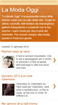 Mobile Screenshot of lamodaoggi.blogspot.com
