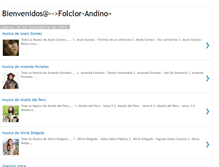 Tablet Screenshot of folclor-andino.blogspot.com