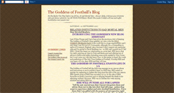 Desktop Screenshot of goddessoffootball.blogspot.com