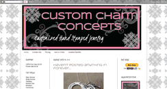 Desktop Screenshot of customcharmconcepts.blogspot.com