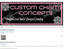 Tablet Screenshot of customcharmconcepts.blogspot.com