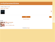 Tablet Screenshot of emilysharesworldview.blogspot.com