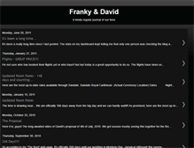 Tablet Screenshot of franky-n-david.blogspot.com