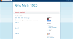 Desktop Screenshot of gitsmath1025.blogspot.com