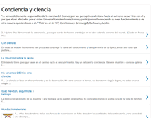 Tablet Screenshot of concienciayciencia.blogspot.com