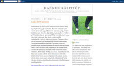 Desktop Screenshot of hannenkasityot.blogspot.com