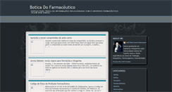 Desktop Screenshot of boticafarmaceutica.blogspot.com
