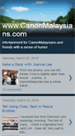 Mobile Screenshot of canonmalaysians.blogspot.com