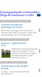 Mobile Screenshot of finanziamenticomunitari.blogspot.com
