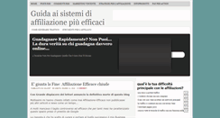 Desktop Screenshot of affiliazione-efficace.blogspot.com