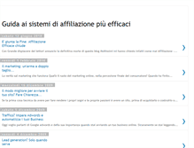 Tablet Screenshot of affiliazione-efficace.blogspot.com