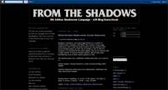 Desktop Screenshot of fromtheshadowsrpggm.blogspot.com