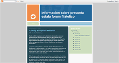 Desktop Screenshot of estafaforum.blogspot.com