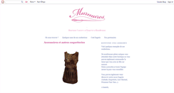 Desktop Screenshot of boutique-murmures.blogspot.com