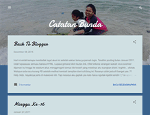 Tablet Screenshot of catatan-bunda.blogspot.com