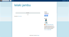 Desktop Screenshot of lelakijambu.blogspot.com