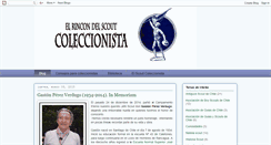 Desktop Screenshot of coleccionscout.blogspot.com