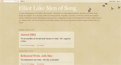 Desktop Screenshot of elliotlakemenofsong.blogspot.com