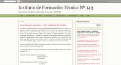 Desktop Screenshot of instituto143.blogspot.com