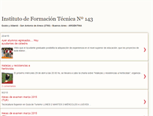 Tablet Screenshot of instituto143.blogspot.com