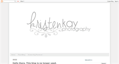 Desktop Screenshot of kristenkayphoto.blogspot.com