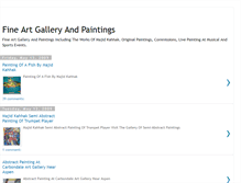 Tablet Screenshot of fineartgalleryandpaintings.blogspot.com