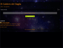 Tablet Screenshot of calderodeldagda.blogspot.com