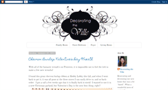 Desktop Screenshot of decoratingtheville.blogspot.com