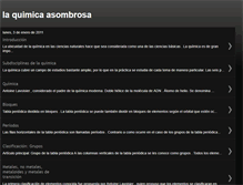 Tablet Screenshot of laquimicaasombrosa.blogspot.com