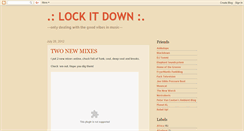 Desktop Screenshot of lockitdown.blogspot.com