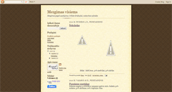 Desktop Screenshot of mezgimasvisiems.blogspot.com