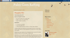 Desktop Screenshot of paleogoesrafting.blogspot.com