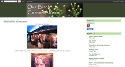Desktop Screenshot of birchcorner.blogspot.com