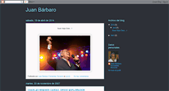 Desktop Screenshot of juanbarbaro.blogspot.com