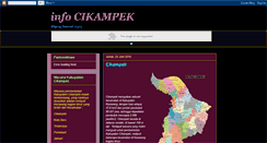 Desktop Screenshot of info-cikampek.blogspot.com